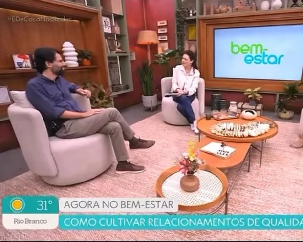Dr. Lucas Medeiros em entrevista no programa Bem Estar