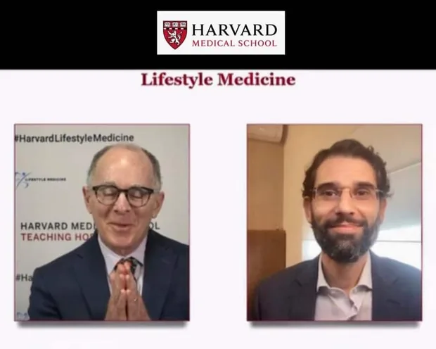 Dr. Lucas Medeiros em encontro de Lifestyle Medicine da Harvard Medical School